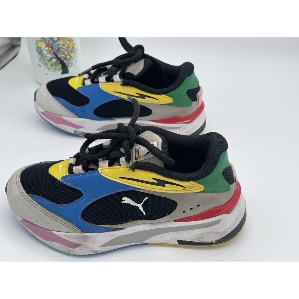 PUMA RS-Fast Jr International Flags 381563-01 Size 13C Youth Kids Running Sport - Picture 13 of 14